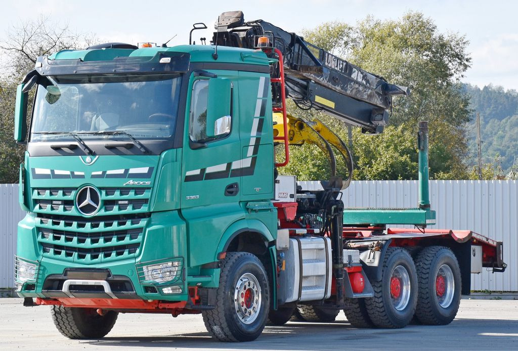 Mercedes-Benz AROCS 3363 *HOLZTRANSPORTER * LOGLIFT 251S /6x4 - Nákladné vozidlo na prepravu dreva, Auto s hydraulickou rukou: obrázok 3 Mercedes-Benz AROCS 3363 *HOLZTRANSPORTER * LOGLIFT 251S /6x4 - Nákladné vozidlo na prepravu dreva, Auto s hydraulickou rukou: obrázok 3