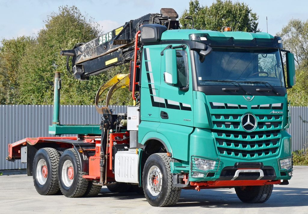 Mercedes-Benz AROCS 3363 *HOLZTRANSPORTER * LOGLIFT 251S /6x4 - Nákladné vozidlo na prepravu dreva, Auto s hydraulickou rukou: obrázok 4 Mercedes-Benz AROCS 3363 *HOLZTRANSPORTER * LOGLIFT 251S /6x4 - Nákladné vozidlo na prepravu dreva, Auto s hydraulickou rukou: obrázok 4