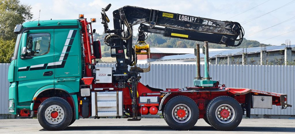 Mercedes-Benz AROCS 3363 *HOLZTRANSPORTER * LOGLIFT 251S /6x4 - Nákladné vozidlo na prepravu dreva, Auto s hydraulickou rukou: obrázok 5 Mercedes-Benz AROCS 3363 *HOLZTRANSPORTER * LOGLIFT 251S /6x4 - Nákladné vozidlo na prepravu dreva, Auto s hydraulickou rukou: obrázok 5