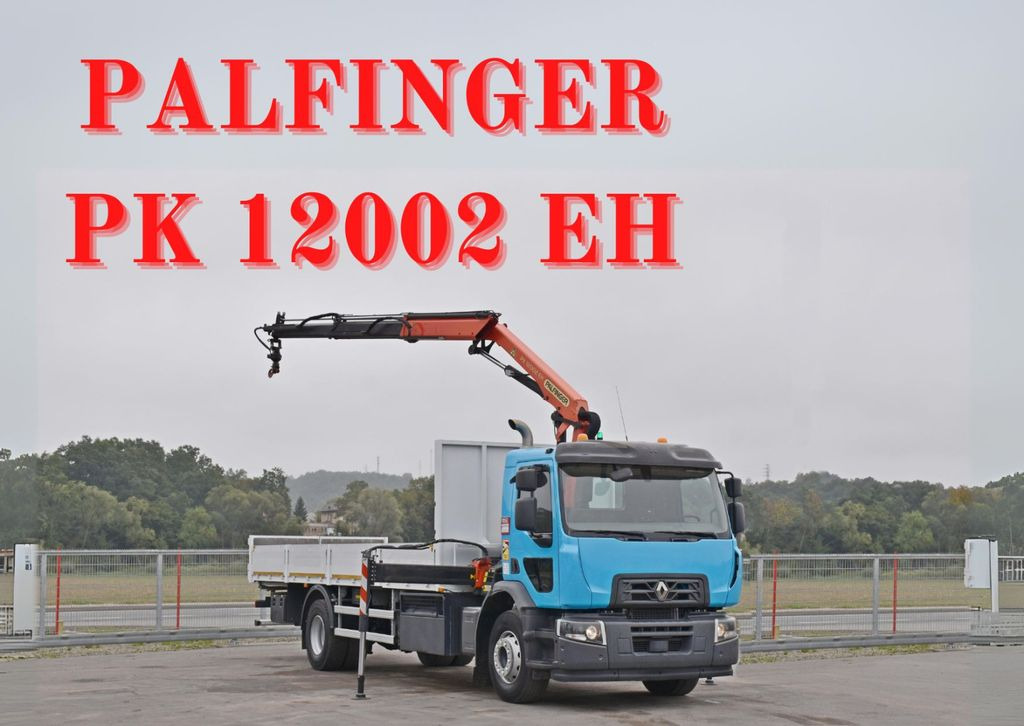 Renault C 320 * PK 12002 EH A + FUNK * TOPZUSTAND - Auto s hydraulickou rukou, Valníkový/ Plošinový nákladný automobil: obrázok 1 Renault C 320 * PK 12002 EH A + FUNK * TOPZUSTAND - Auto s hydraulickou rukou, Valníkový/ Plošinový nákladný automobil: obrázok 1