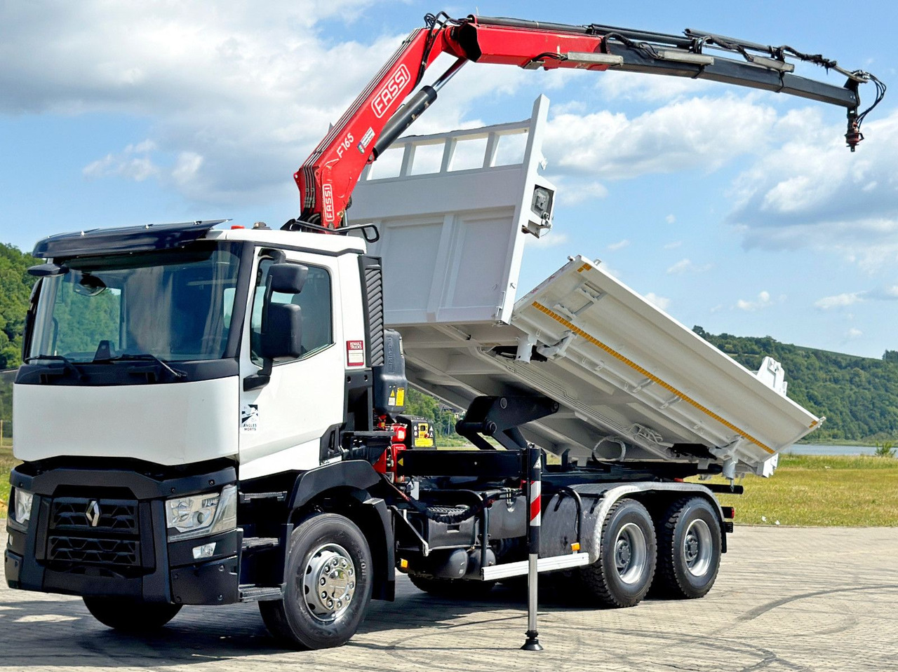 Renault C 430 * FASSI F165A.0.23 + FUNK * 6x4 - Auto s hydraulickou rukou: obrázok 3 Renault C 430 * FASSI F165A.0.23 + FUNK * 6x4 - Auto s hydraulickou rukou: obrázok 3
