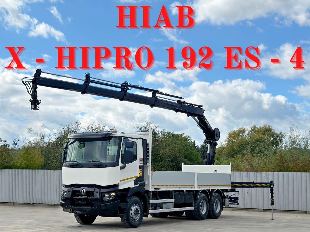 Renault C 430 *HIAB X - HIPRO 192 ES -4 + FUNK* 6x4 - Auto s hydraulickou rukou: obrázok 1 Renault C 430 *HIAB X - HIPRO 192 ES -4 + FUNK* 6x4 - Auto s hydraulickou rukou: obrázok 1