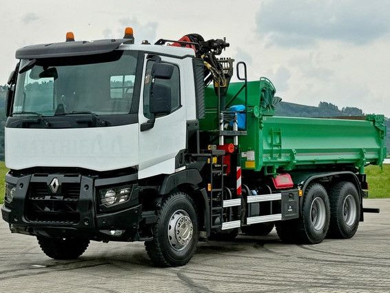 Renault C 430 *KIPPER 5,10 m + PK 16001 - K B* 6x4 - Auto s hydraulickou rukou: obrázok 5 Renault C 430 *KIPPER 5,10 m + PK 16001 - K B* 6x4 - Auto s hydraulickou rukou: obrázok 5