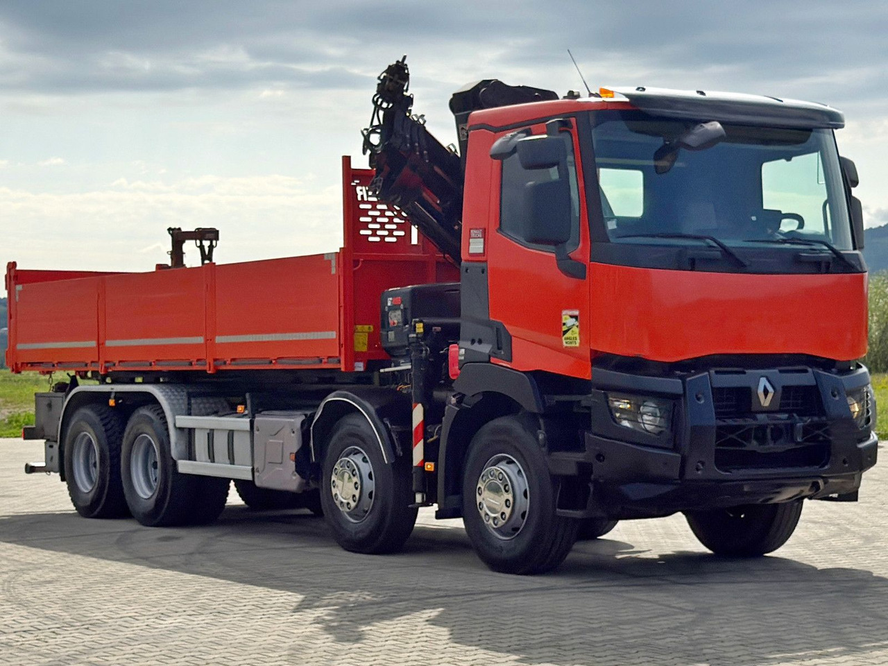 Renault C 430 *KIPPER 6,80m* HIAB X-HIDUO 188 ES-4 * 8x4 - Auto s hydraulickou rukou: obrázok 4 Renault C 430 *KIPPER 6,80m* HIAB X-HIDUO 188 ES-4 * 8x4 - Auto s hydraulickou rukou: obrázok 4