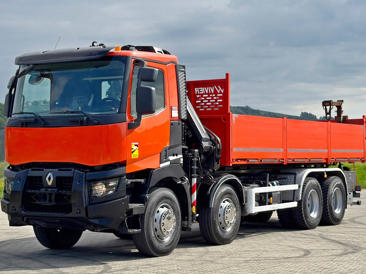 Renault C 430 *KIPPER 6,80m* HIAB X-HIDUO 188 ES-4 * 8x4 - Sklápač, Auto s hydraulickou rukou: obrázok 4 Renault C 430 *KIPPER 6,80m* HIAB X-HIDUO 188 ES-4 * 8x4 - Sklápač, Auto s hydraulickou rukou: obrázok 4