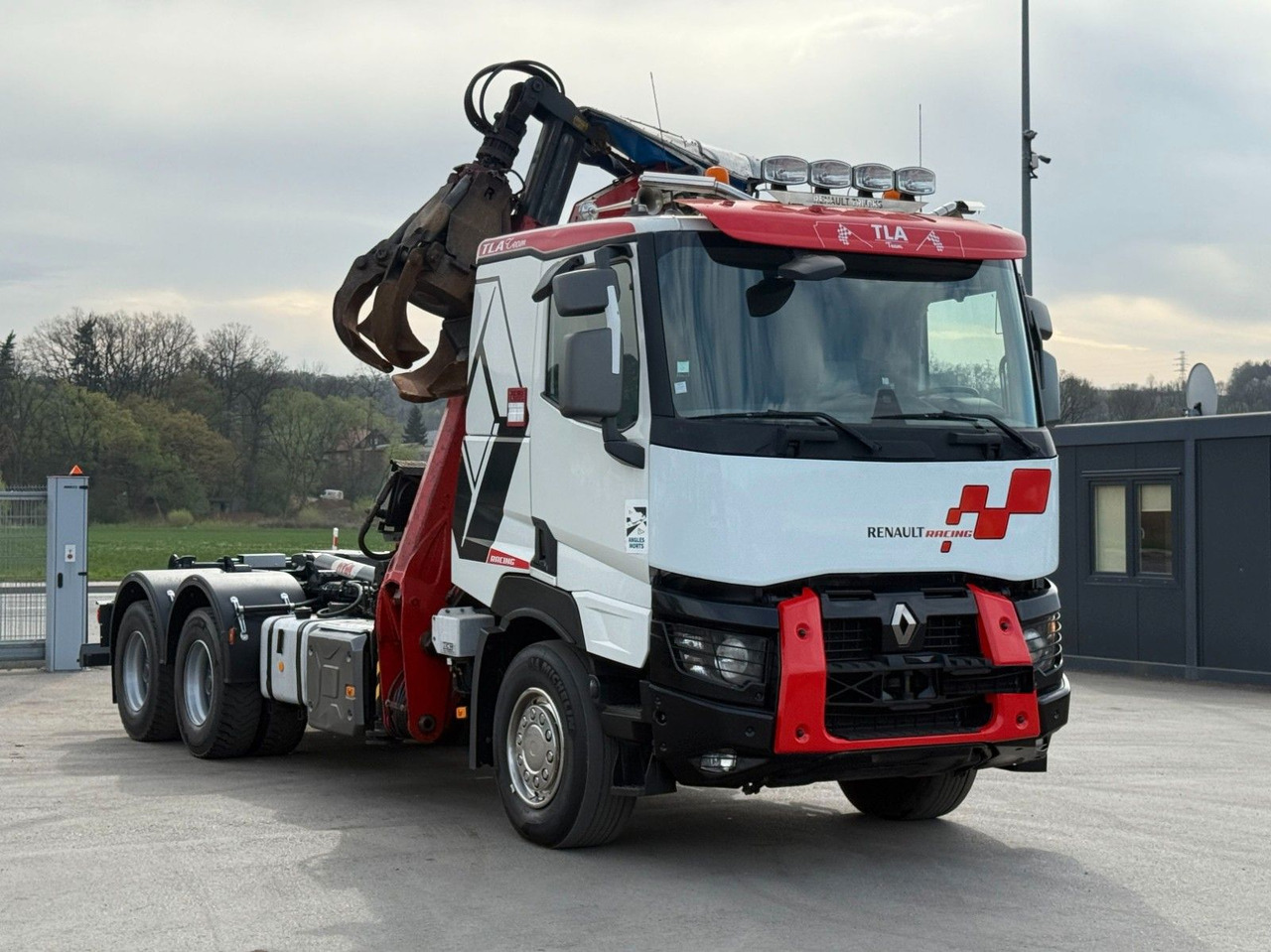 Renault C520 * ABROLLKIPPER 4,80 m * KESLA * 6x4! - Hákový nosič kontajnerov, Auto s hydraulickou rukou: obrázok 4 Renault C520 * ABROLLKIPPER 4,80 m * KESLA * 6x4! - Hákový nosič kontajnerov, Auto s hydraulickou rukou: obrázok 4