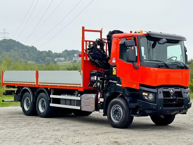 Renault K 380 * HIAB 166 BS-3 HIDUO + FUNK* 6x4 - Auto s hydraulickou rukou: obrázok 4 Renault K 380 * HIAB 166 BS-3 HIDUO + FUNK* 6x4 - Auto s hydraulickou rukou: obrázok 4