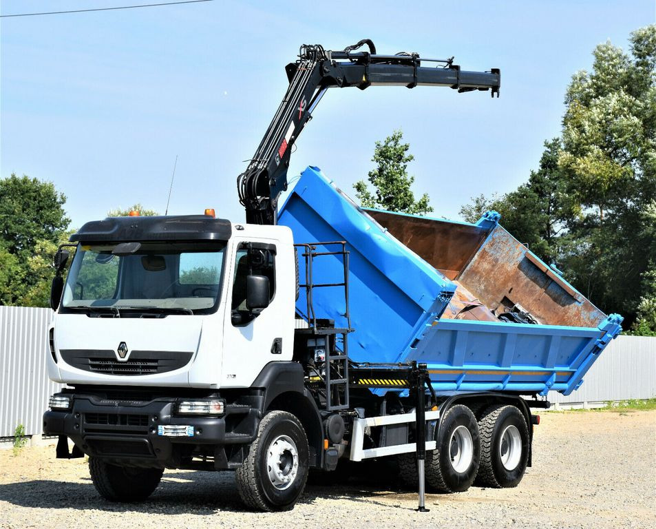 Renault KERAX 370 DXI* HIAB 122B-3 HIDUO/FUNK * 6x4 - Auto s hydraulickou rukou, Sklápač: obrázok 3 Renault KERAX 370 DXI* HIAB 122B-3 HIDUO/FUNK * 6x4 - Auto s hydraulickou rukou, Sklápač: obrázok 3