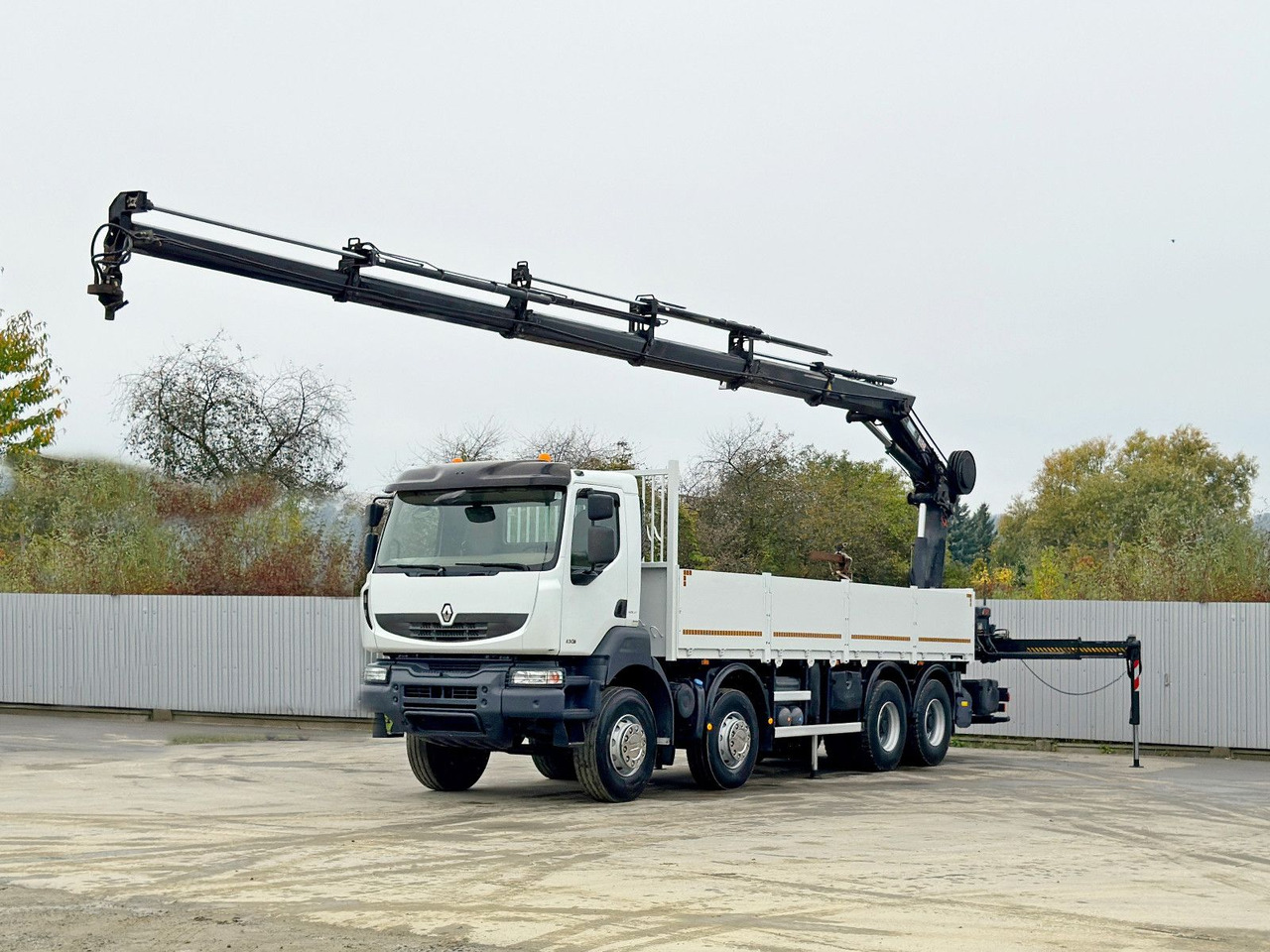 Renault KERAX 430 * HIAB 211 EP-5 HIDUO /FUNK *8x4 - Auto s hydraulickou rukou: obrázok 2 Renault KERAX 430 * HIAB 211 EP-5 HIDUO /FUNK *8x4 - Auto s hydraulickou rukou: obrázok 2