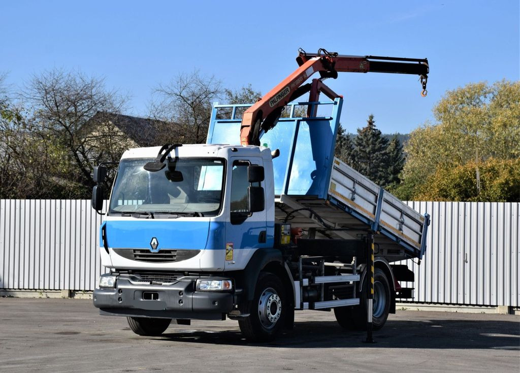 Renault MIDLUM 270 DXI *TIPPER 3,50m *PK 8501-K/FUNK - Sklápač, Auto s hydraulickou rukou: obrázok 1 Renault MIDLUM 270 DXI *TIPPER 3,50m *PK 8501-K/FUNK - Sklápač, Auto s hydraulickou rukou: obrázok 1