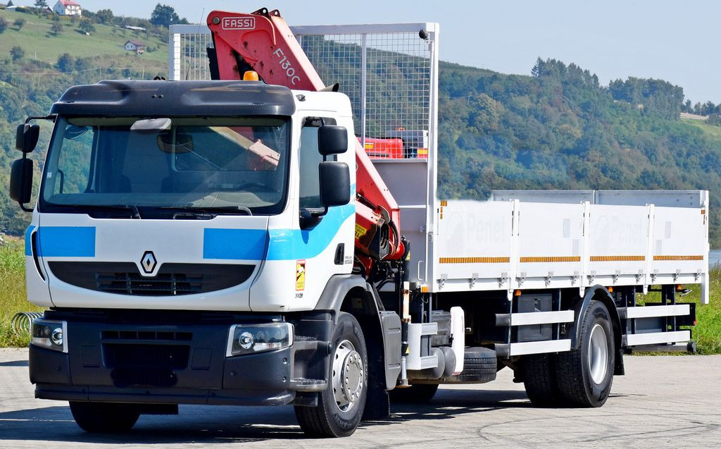 Renault Premium 310 DXI* FASSI F130AC.23+FUNK* TOP - Auto s hydraulickou rukou, Valníkový/ Plošinový nákladný automobil: obrázok 3 Renault Premium 310 DXI* FASSI F130AC.23+FUNK* TOP - Auto s hydraulickou rukou, Valníkový/ Plošinový nákladný automobil: obrázok 3