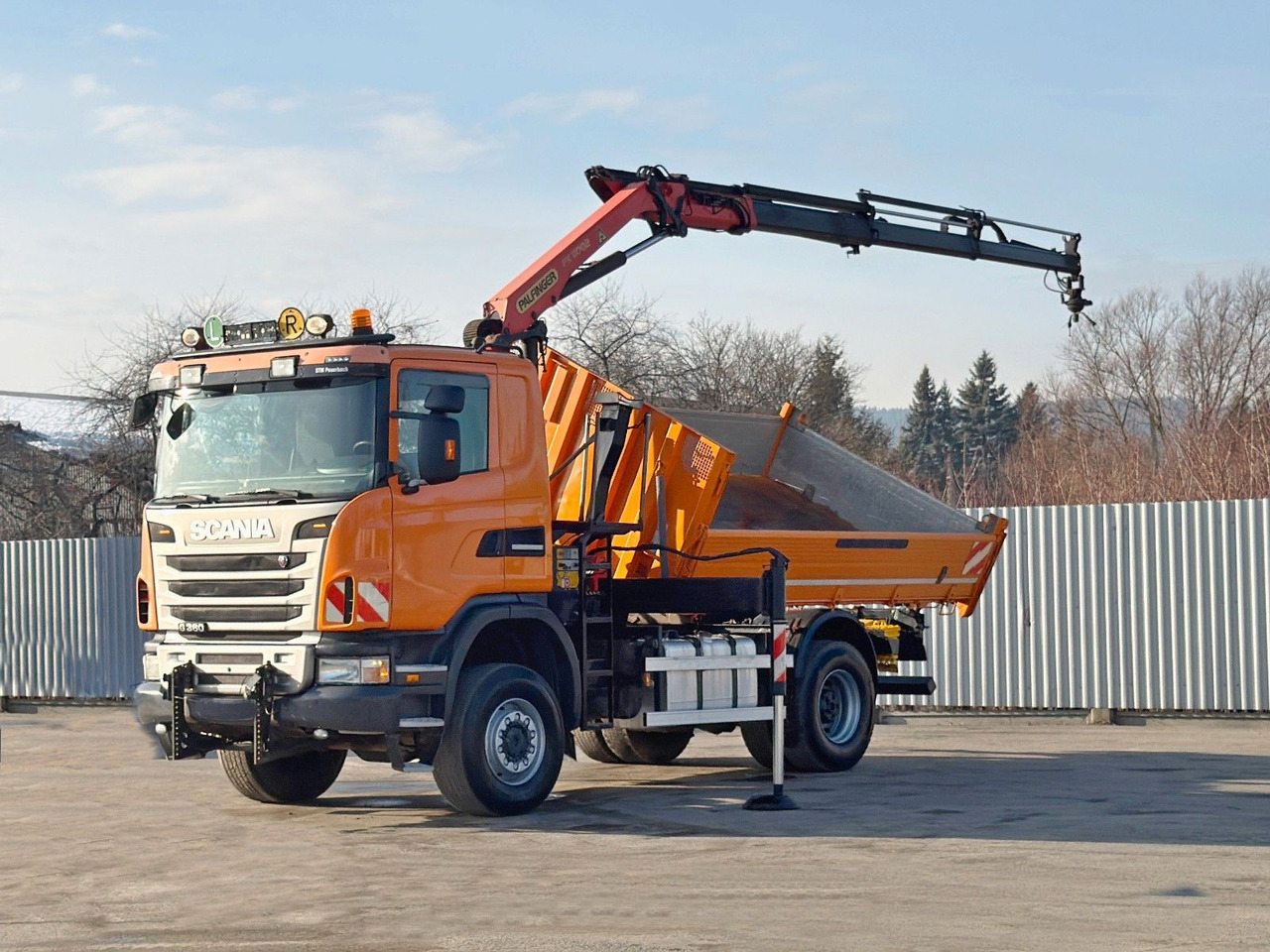 Scania G 360 * KIPPER 4,15m * PALFINGER PK 11002/ 4x4 - Auto s hydraulickou rukou: obrázok 5 Scania G 360 * KIPPER 4,15m * PALFINGER PK 11002/ 4x4 - Auto s hydraulickou rukou: obrázok 5