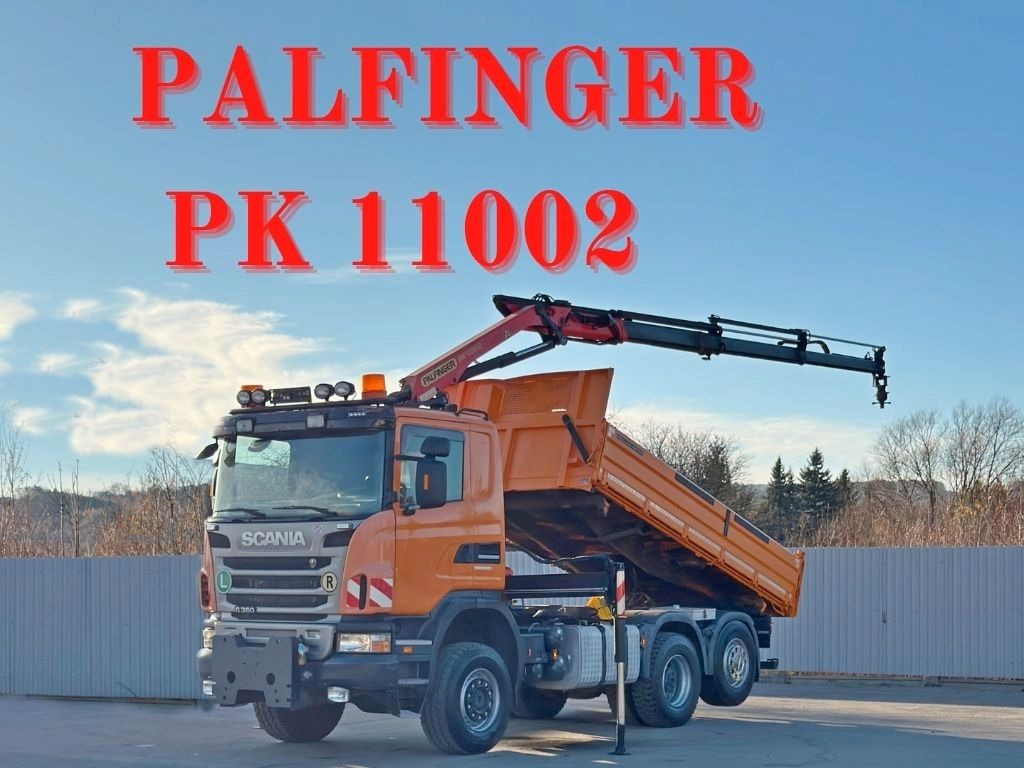 Scania G 360 * KIPPER 4,60m * PALFINGER PK 11002/ 4x4 - Auto s hydraulickou rukou: obrázok 1 Scania G 360 * KIPPER 4,60m * PALFINGER PK 11002/ 4x4 - Auto s hydraulickou rukou: obrázok 1