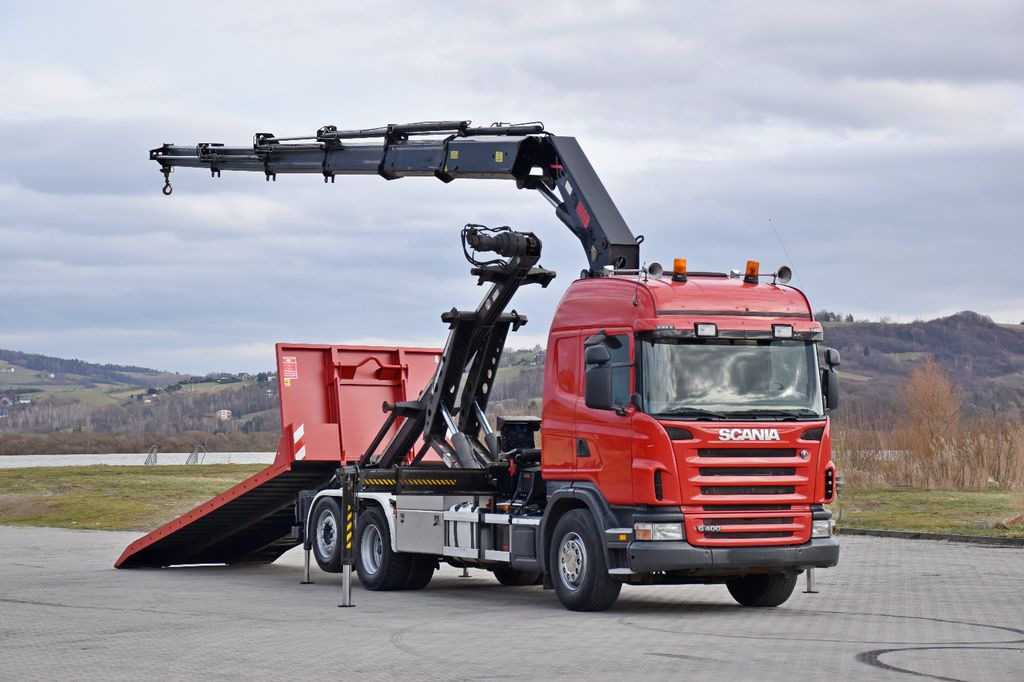 Scania G 400 * Abschleppwagen 6,40m* KRAN + FUNK * TOP - Odťahovy voz: obrázok 2 Scania G 400 * Abschleppwagen 6,40m* KRAN + FUNK * TOP - Odťahovy voz: obrázok 2
