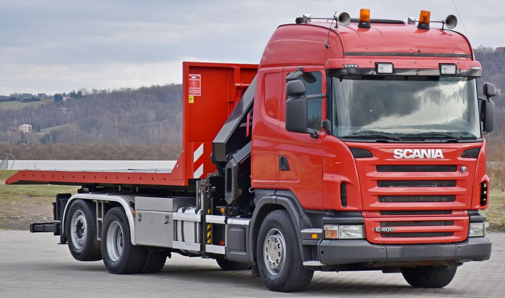 Scania G 400 * Abschleppwagen 6,40m* KRAN + FUNK * TOP - Odťahovy voz: obrázok 4 Scania G 400 * Abschleppwagen 6,40m* KRAN + FUNK * TOP - Odťahovy voz: obrázok 4