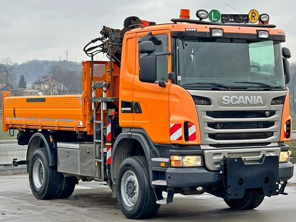 Scania G360 Kipper 4,10m *PK 11002 B + FUNK *4x4 - Sklápač, Auto s hydraulickou rukou: obrázok 3 Scania G360 Kipper 4,10m *PK 11002 B + FUNK *4x4 - Sklápač, Auto s hydraulickou rukou: obrázok 3