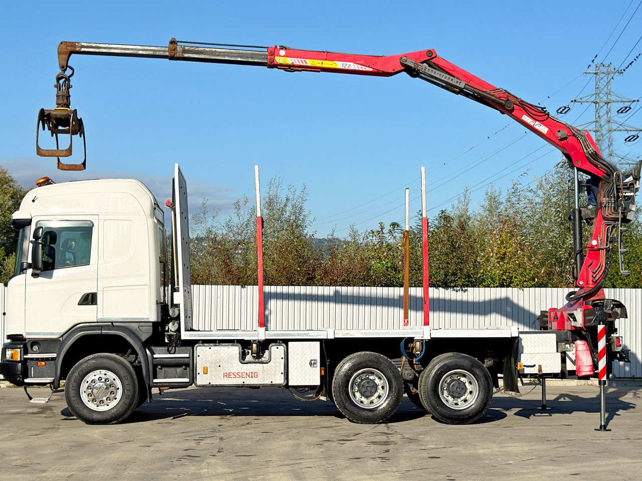 Scania G490* HOLZTRANSPORTER * PENZ 12Z8.70* 6x6 - Auto s hydraulickou rukou: obrázok 5 Scania G490* HOLZTRANSPORTER * PENZ 12Z8.70* 6x6 - Auto s hydraulickou rukou: obrázok 5