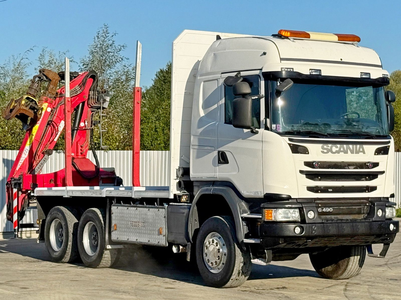 Scania G490* HOLZTRANSPORTER * PENZ 12Z8.70* 6x6 - Auto s hydraulickou rukou: obrázok 4 Scania G490* HOLZTRANSPORTER * PENZ 12Z8.70* 6x6 - Auto s hydraulickou rukou: obrázok 4