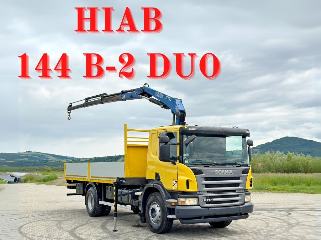 Scania P 270 * FASSI F110A.23 + FUNK * TOPZUSTAND - Auto s hydraulickou rukou: obrázok 1 Scania P 270 * FASSI F110A.23 + FUNK * TOPZUSTAND - Auto s hydraulickou rukou: obrázok 1