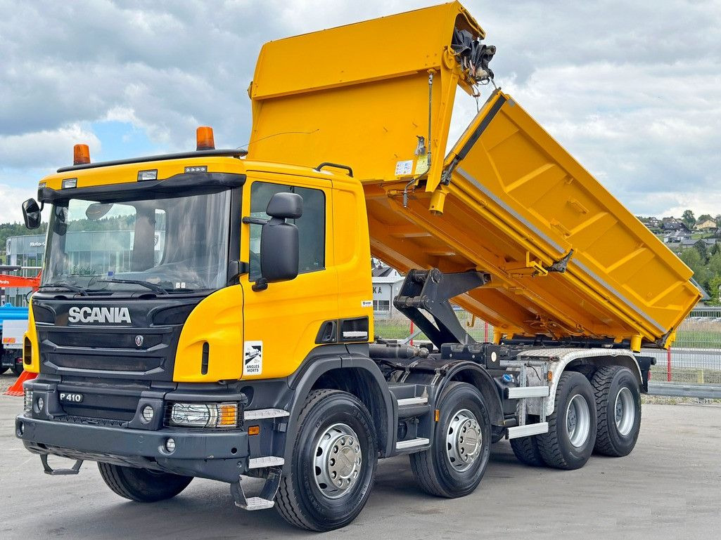 Scania P 410 Kipper 6,00m * 8x4 * TOPZUSTAND ! Scania P 410 Kipper 6,00m * 8x4 * TOPZUSTAND ! - Sklápač: obrázok 5 Scania P 410 Kipper 6,00m * 8x4 * TOPZUSTAND ! Scania P 410 Kipper 6,00m * 8x4 * TOPZUSTAND ! - Sklápač: obrázok 5