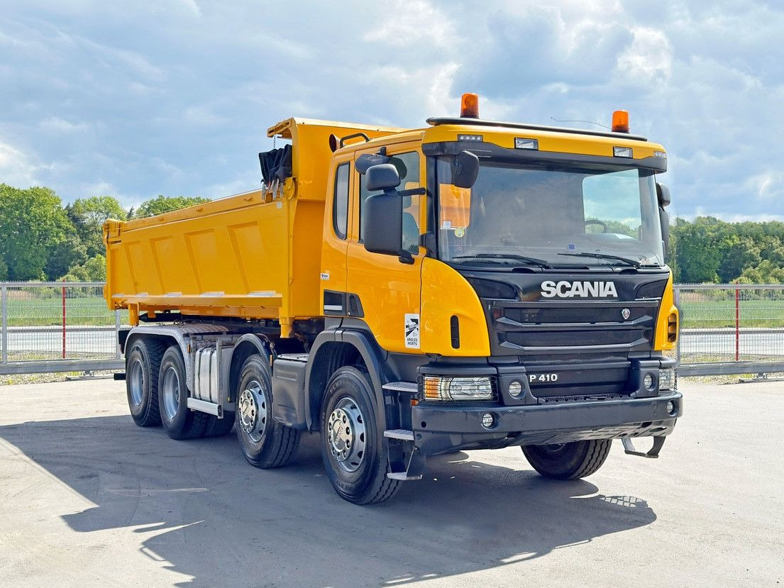 Scania P 410 Kipper 6,00m * 8x4 * TOPZUSTAND ! Scania P 410 Kipper 6,00m * 8x4 * TOPZUSTAND ! - Sklápač: obrázok 2 Scania P 410 Kipper 6,00m * 8x4 * TOPZUSTAND ! Scania P 410 Kipper 6,00m * 8x4 * TOPZUSTAND ! - Sklápač: obrázok 2