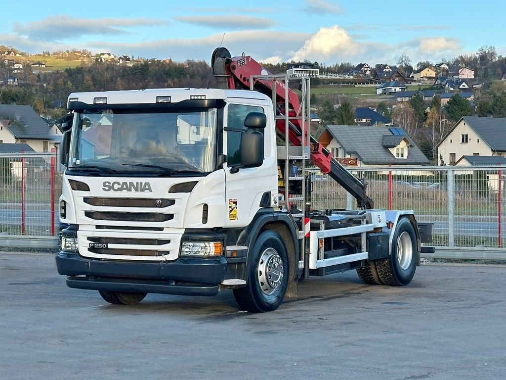 Scania P250* FAHRGESTEL 4,30* HMF 635 K2/FUNK* TOP - Auto s hydraulickou rukou: obrázok 2 Scania P250* FAHRGESTEL 4,30* HMF 635 K2/FUNK* TOP - Auto s hydraulickou rukou: obrázok 2