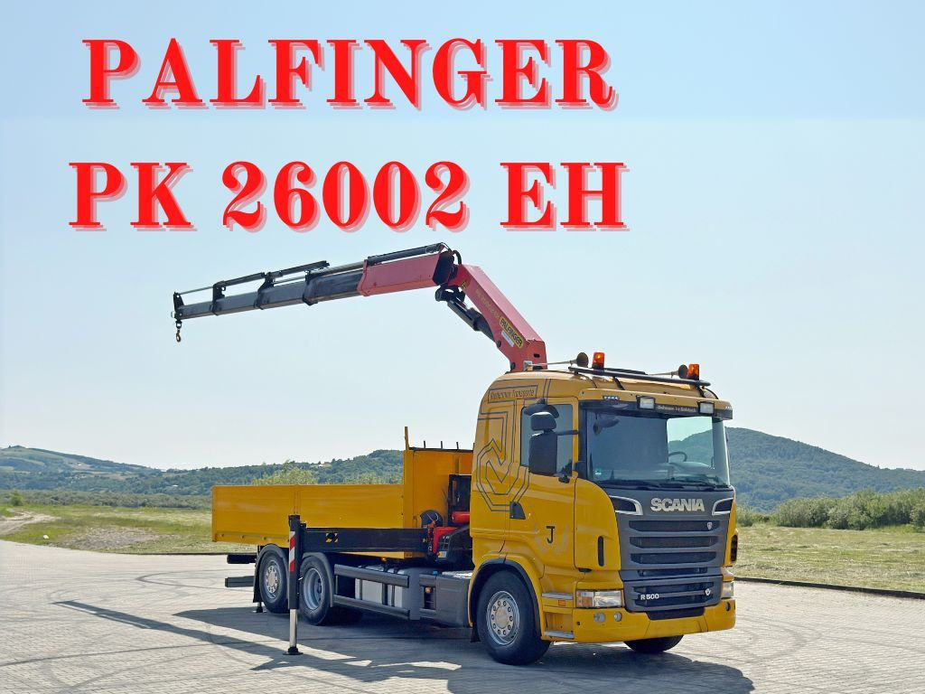 Scania R 500 * PK 26002 EH + FUNK * TOPZUSTAND - Auto s hydraulickou rukou: obrázok 1 Scania R 500 * PK 26002 EH + FUNK * TOPZUSTAND - Auto s hydraulickou rukou: obrázok 1