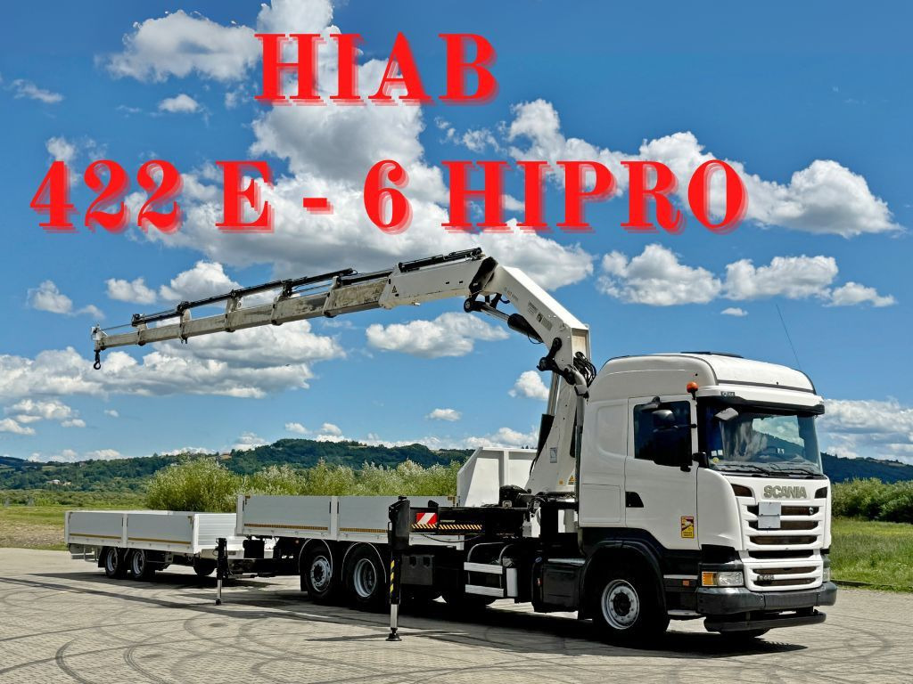 Scania R440 * HIAB 422 E-6 HIPRO + FUNK + Anhänger!*TOP - Auto s hydraulickou rukou: obrázok 1 Scania R440 * HIAB 422 E-6 HIPRO + FUNK + Anhänger!*TOP - Auto s hydraulickou rukou: obrázok 1