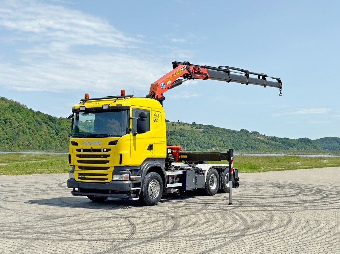 Scania R480 * Sattelzugmaschine + PK 27002 + FUNK /6x4 - Auto s hydraulickou rukou: obrázok 2 Scania R480 * Sattelzugmaschine + PK 27002 + FUNK /6x4 - Auto s hydraulickou rukou: obrázok 2