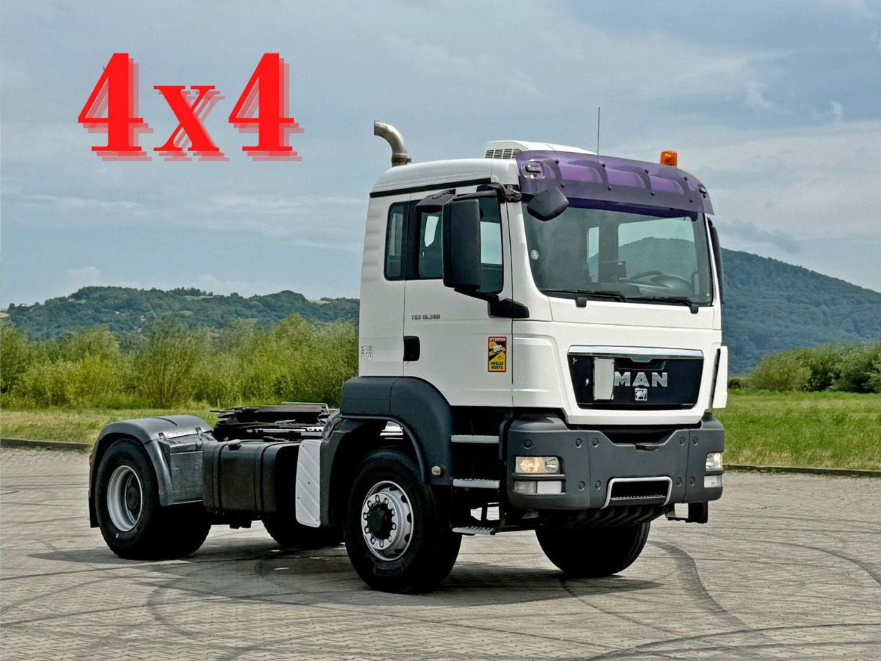 MAN TGS 18.360 * Sattelzugmaschine * 4x4 * TOP - Ťahač: obrázok 1 MAN TGS 18.360 * Sattelzugmaschine * 4x4 * TOP - Ťahač: obrázok 1