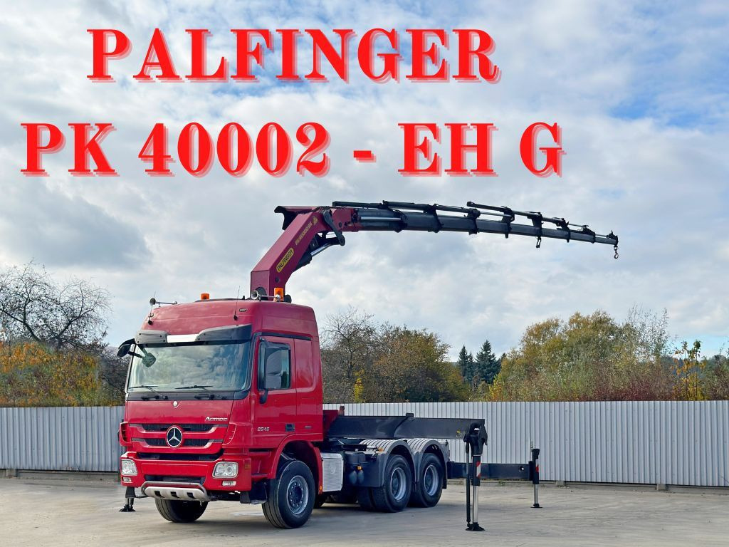 Mercedes-Benz ACTROS 2646 * PK 40002 - EH G + FUNK / 6x4 * TOP - Ťahač: obrázok 1 Mercedes-Benz ACTROS 2646 * PK 40002 - EH G + FUNK / 6x4 * TOP - Ťahač: obrázok 1