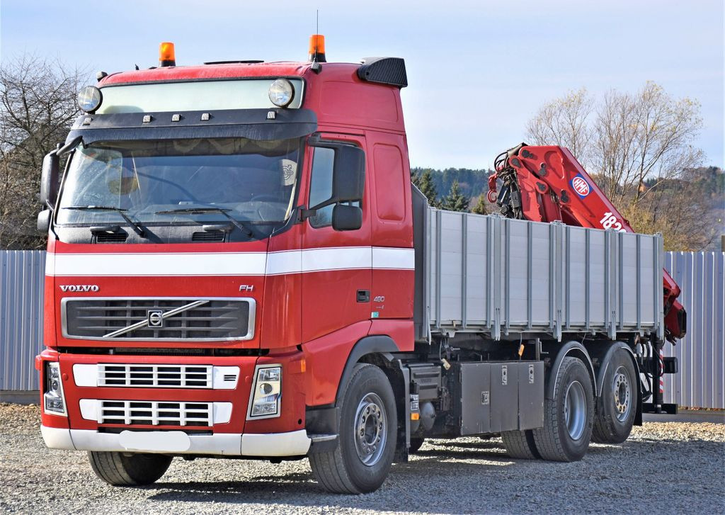 Volvo FH 480 Kipper 6,20m + HMF 1823 K3 + FUNK - Auto s hydraulickou rukou, Sklápač: obrázok 4 Volvo FH 480 Kipper 6,20m + HMF 1823 K3 + FUNK - Auto s hydraulickou rukou, Sklápač: obrázok 4