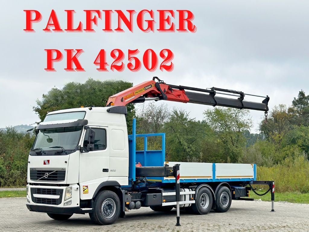 Volvo FH 500 * PRITSCHE 6,05 m* PK 42502 + FUNK *TOP - Auto s hydraulickou rukou: obrázok 1 Volvo FH 500 * PRITSCHE 6,05 m* PK 42502 + FUNK *TOP - Auto s hydraulickou rukou: obrázok 1