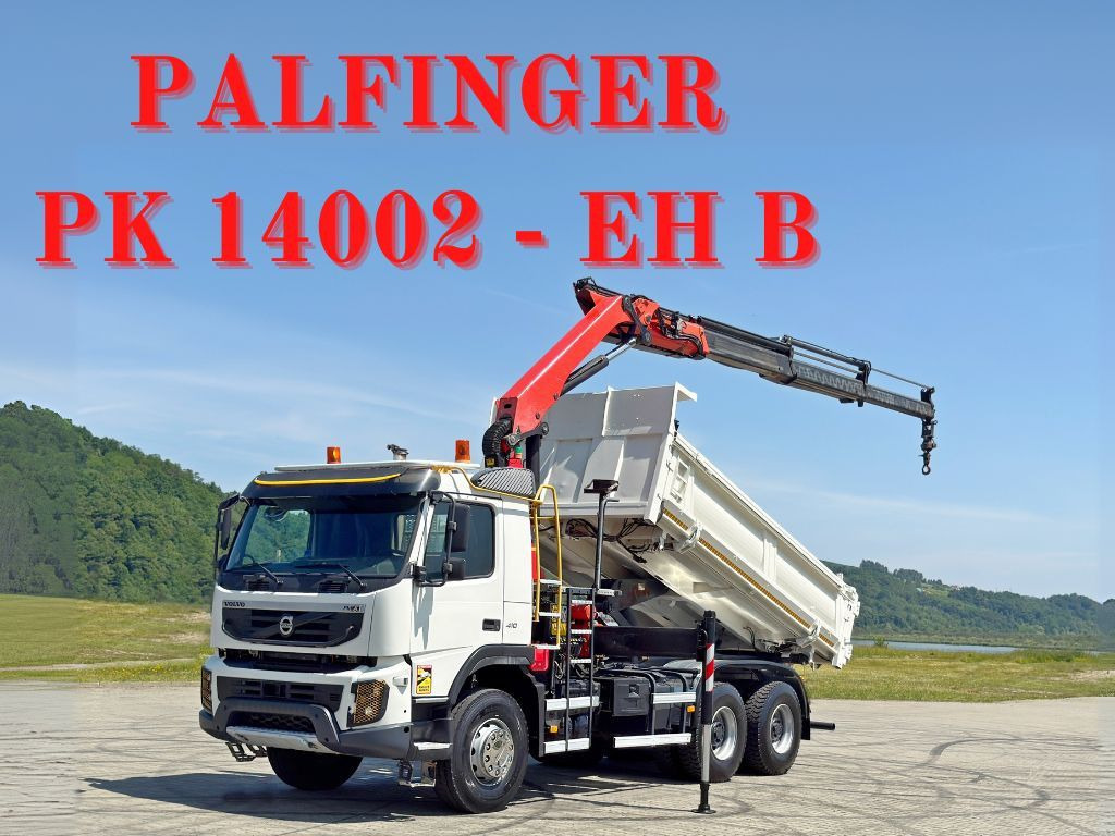 Volvo FMX 410 Kipper 4,70m *PK 14002-EH B/FUNK *6x4 - Auto s hydraulickou rukou: obrázok 1 Volvo FMX 410 Kipper 4,70m *PK 14002-EH B/FUNK *6x4 - Auto s hydraulickou rukou: obrázok 1