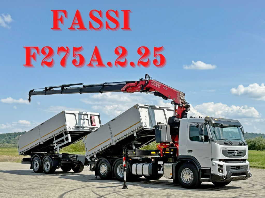 Volvo FMX 420* FASSI F275.2.25 + FUNK + Anhänger / TOP - Auto s hydraulickou rukou: obrázok 1 Volvo FMX 420* FASSI F275.2.25 + FUNK + Anhänger / TOP - Auto s hydraulickou rukou: obrázok 1