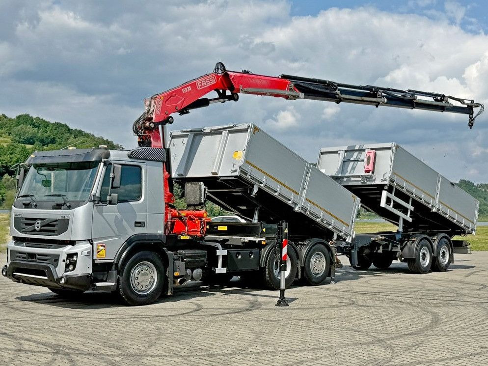 Volvo FMX 420* FASSI F275.2.25 + FUNK + Anhänger / TOP - Auto s hydraulickou rukou: obrázok 2 Volvo FMX 420* FASSI F275.2.25 + FUNK + Anhänger / TOP - Auto s hydraulickou rukou: obrázok 2