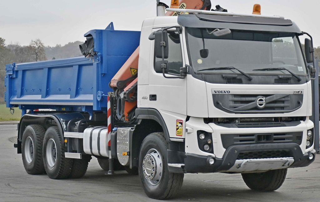 Volvo FMX 450 Kipper 5,10m *PK 14002-EH B/FUNK *6x4 - Auto s hydraulickou rukou, Sklápač: obrázok 4 Volvo FMX 450 Kipper 5,10m *PK 14002-EH B/FUNK *6x4 - Auto s hydraulickou rukou, Sklápač: obrázok 4
