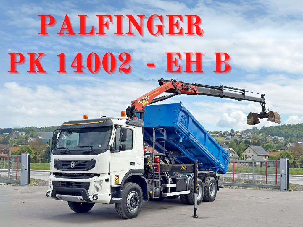 Volvo FMX 450 Kipper 5,15m * PK 14002-EH B * 6x4 * TOP - Auto s hydraulickou rukou: obrázok 1 Volvo FMX 450 Kipper 5,15m * PK 14002-EH B * 6x4 * TOP - Auto s hydraulickou rukou: obrázok 1