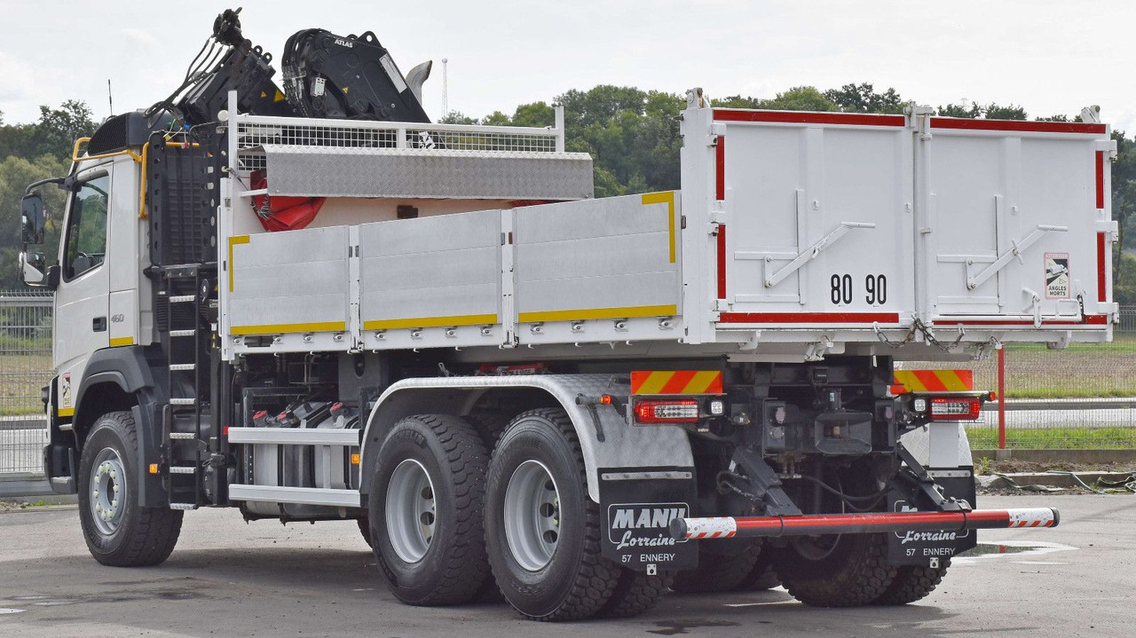 Auto s hydraulickou rukou Volvo FMX 460 Kipper 5,40m *ATLAS 172.3E/FUNK *6x4: obrázok 7