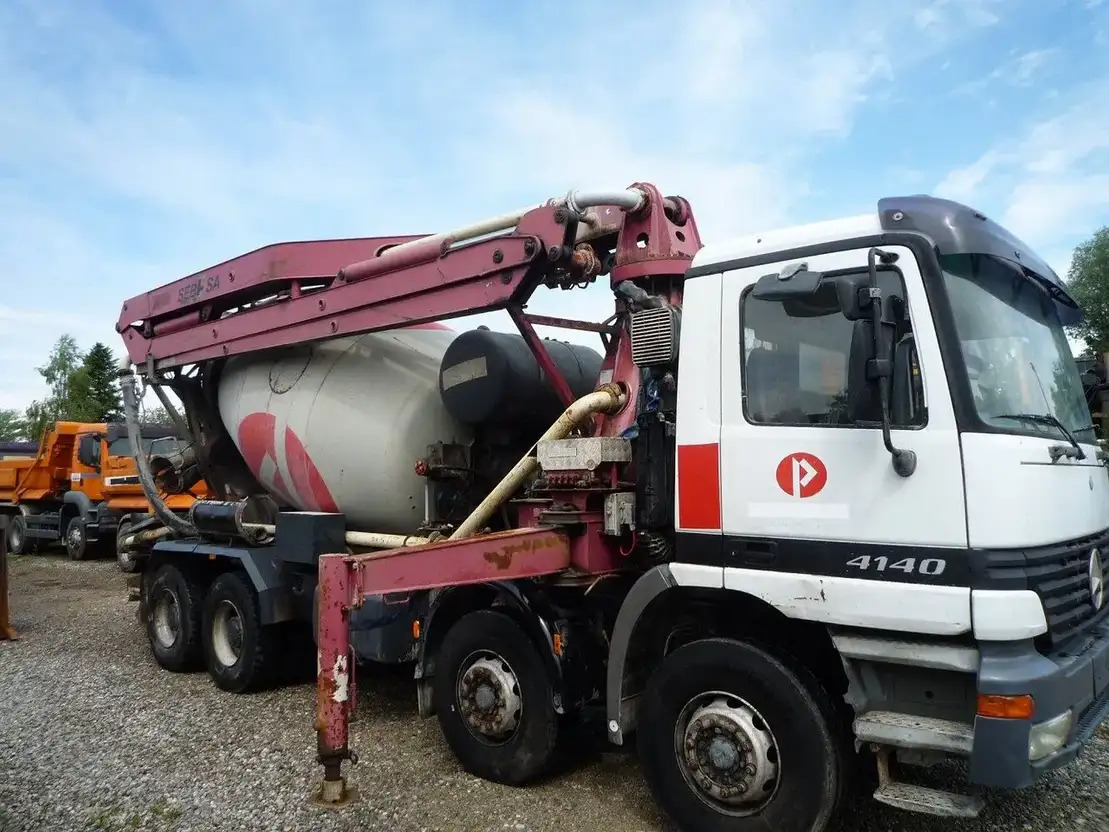 Domiešavač s pumpou Mercedes-Benz Actros 4141: obrázok 14