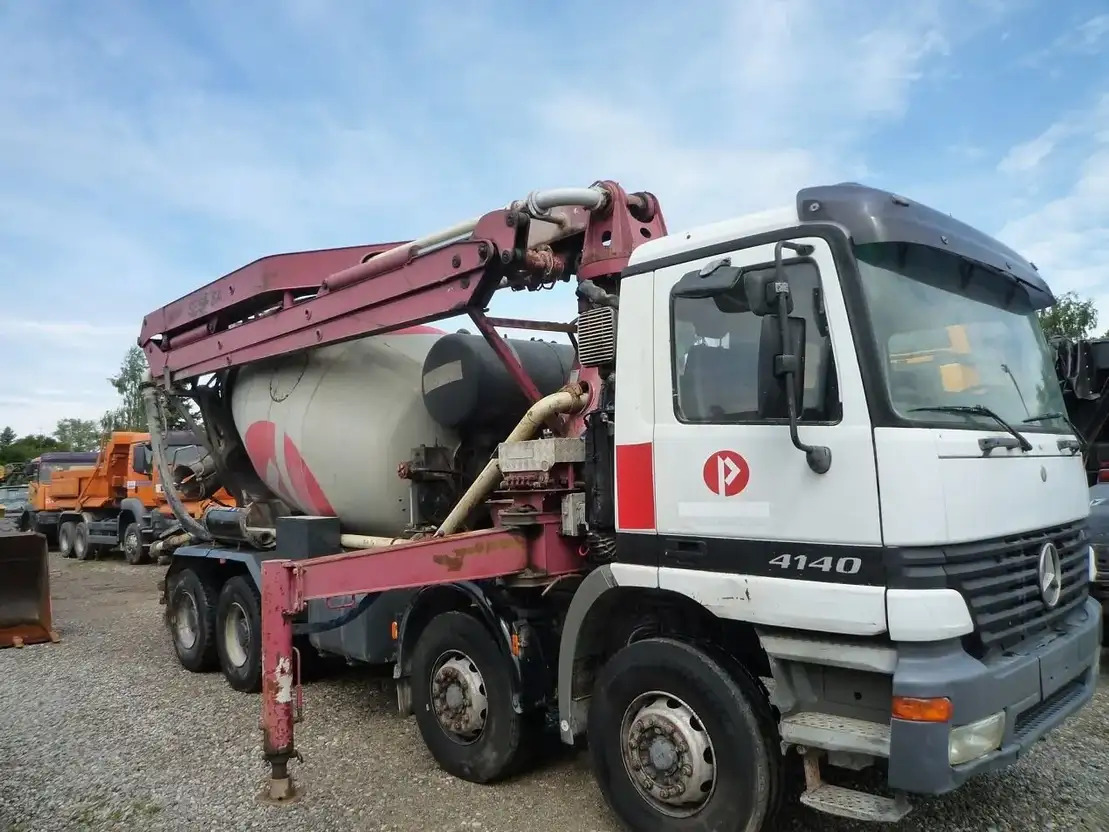 Domiešavač s pumpou Mercedes-Benz Actros 4141: obrázok 13