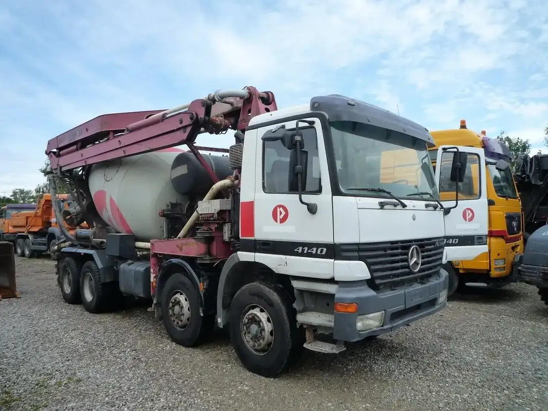 Mercedes-Benz Actros 4141 - Domiešavač s pumpou: obrázok 1 Mercedes-Benz Actros 4141 - Domiešavač s pumpou: obrázok 1