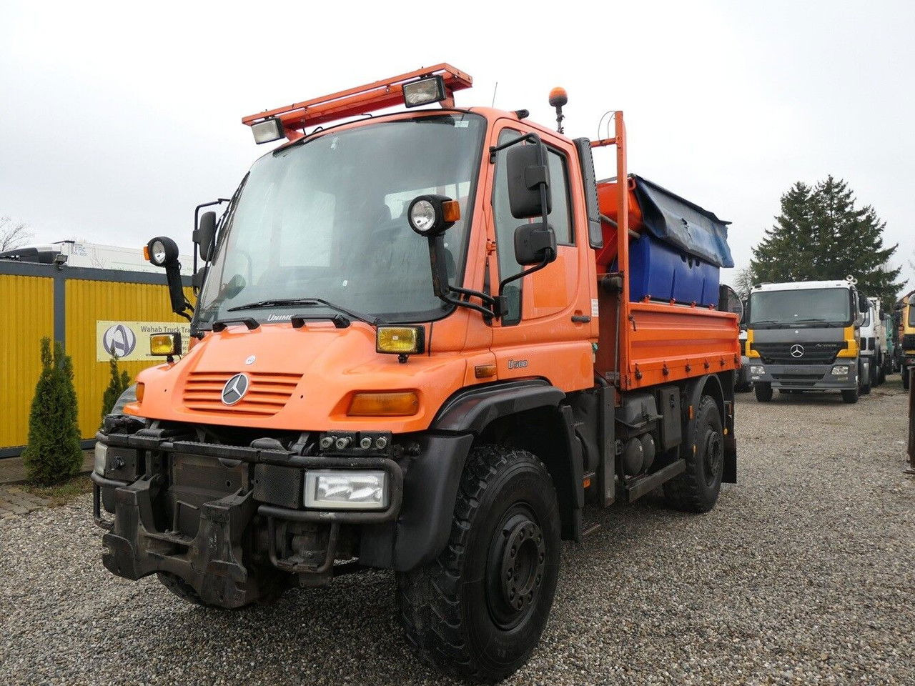Mercedes-Benz Unimog U500 - Vozidlo na odpratávanie snehu: obrázok 2 Mercedes-Benz Unimog U500 - Vozidlo na odpratávanie snehu: obrázok 2