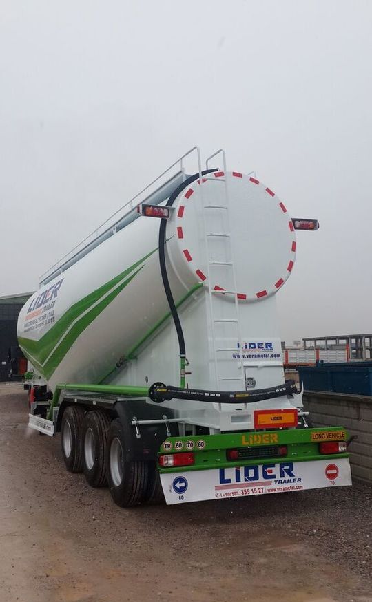 Nový Cisternový náves na prepravu cementu LIDER 2024 NEW 80 TONS CAPACITY FROM MANUFACTURER READY IN STOCK: obrázok 14