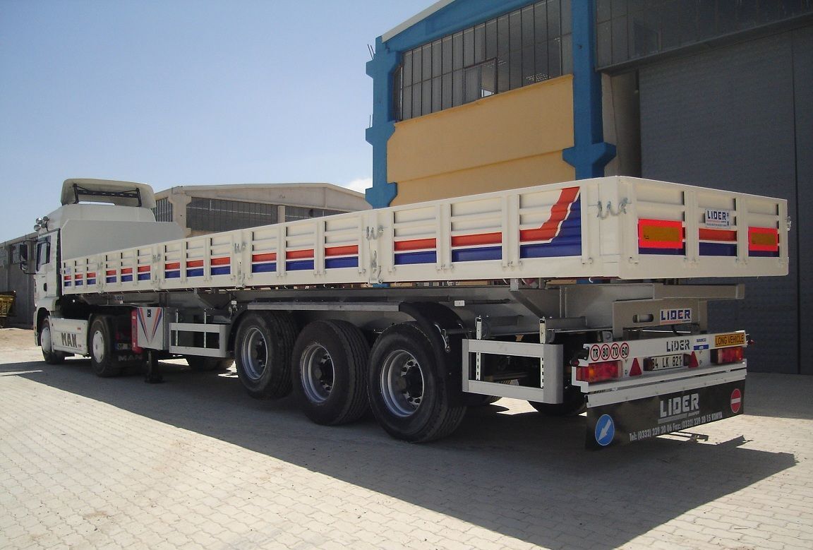 LIDER 2024 YEAR NEW TRAILER FOR SALE (MANUFACTURER COMPANY) - Plošinový/ Valníkový príves: obrázok 2 LIDER 2024 YEAR NEW TRAILER FOR SALE (MANUFACTURER COMPANY) - Plošinový/ Valníkový príves: obrázok 2