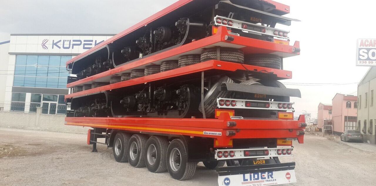 LIDER 2024 YEAR NEW TRAILER FOR SALE (MANUFACTURER COMPANY) - Plošinový/ Valníkový príves: obrázok 1 LIDER 2024 YEAR NEW TRAILER FOR SALE (MANUFACTURER COMPANY) - Plošinový/ Valníkový príves: obrázok 1
