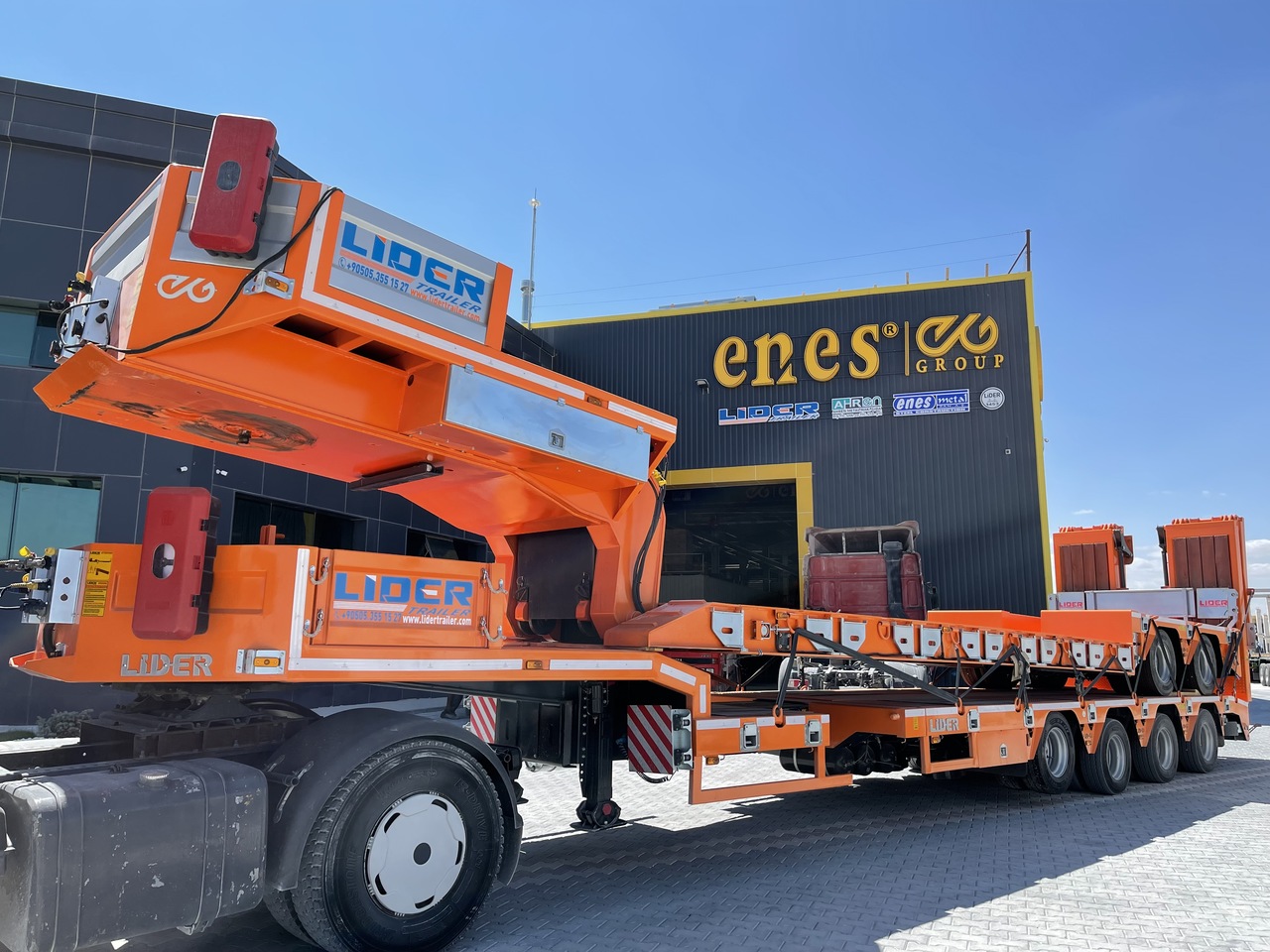 LIDER 2025 MODEL NEW LOWBOY TRAILER FROM MANUFACTURER - Náves podvalník: obrázok 2 LIDER 2025 MODEL NEW LOWBOY TRAILER FROM MANUFACTURER - Náves podvalník: obrázok 2