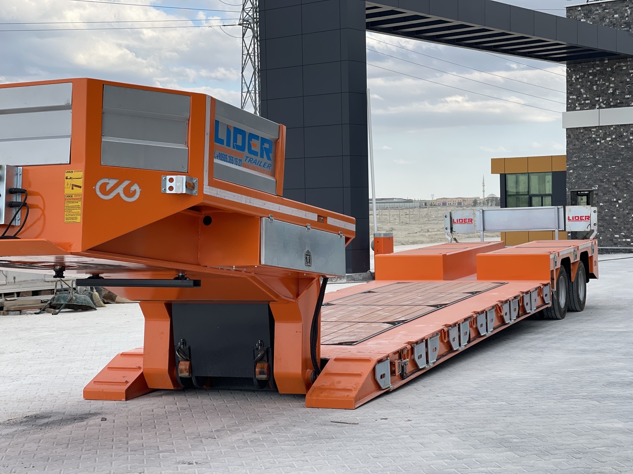 LIDER 2025 MODEL NEW LOWBOY TRAILER FROM MANUFACTURER - Náves podvalník: obrázok 1 LIDER 2025 MODEL NEW LOWBOY TRAILER FROM MANUFACTURER - Náves podvalník: obrázok 1