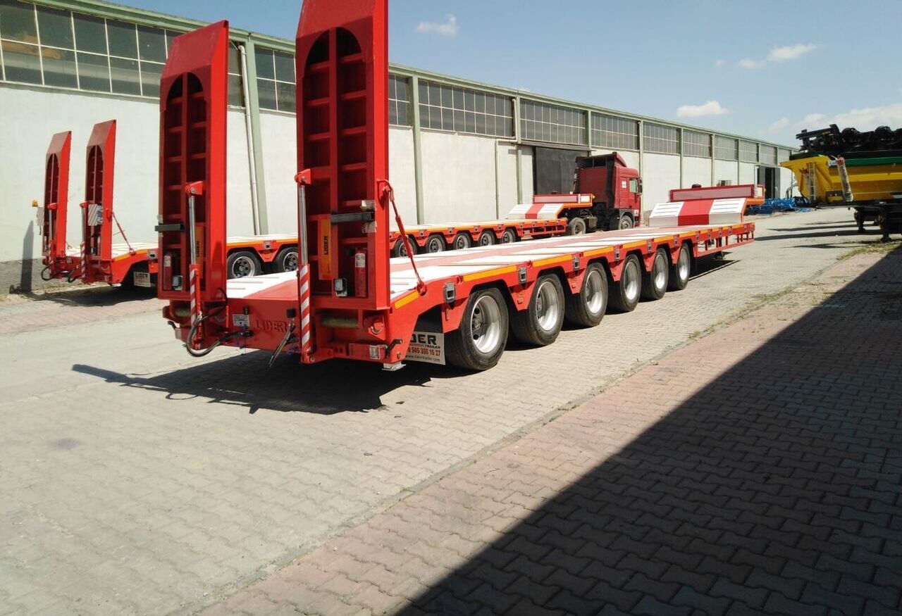 LIDER 2025 model 150 Tons capacity Lowbed semi trailer - Náves podvalník: obrázok 5 LIDER 2025 model 150 Tons capacity Lowbed semi trailer - Náves podvalník: obrázok 5