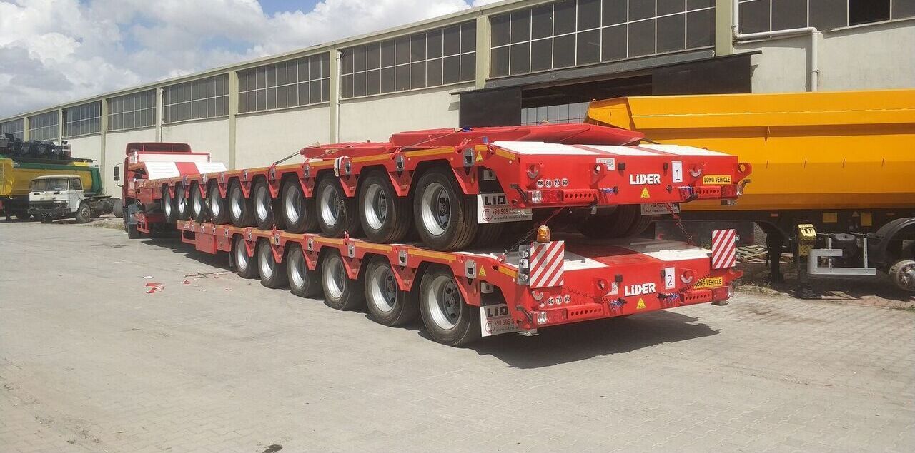 LIDER 2025 model 150 Tons capacity Lowbed semi trailer - Náves podvalník: obrázok 1 LIDER 2025 model 150 Tons capacity Lowbed semi trailer - Náves podvalník: obrázok 1